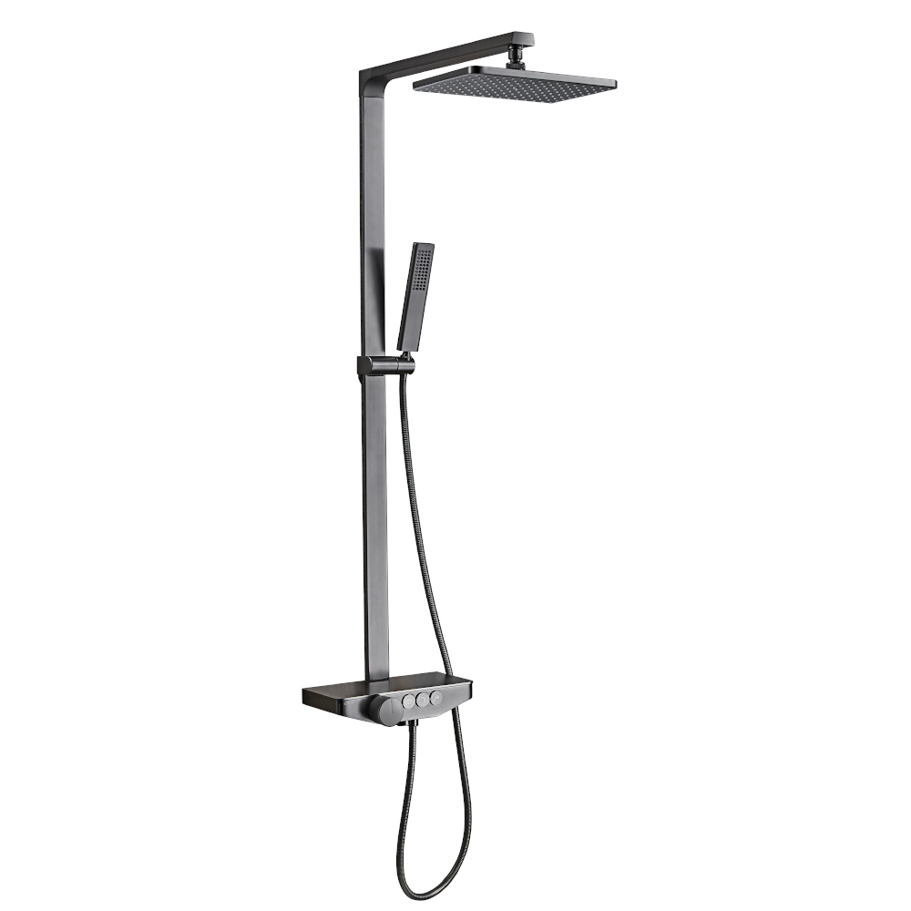 Душевая система Black&White Universe U7785GM, Gun Metal, 7785GM 