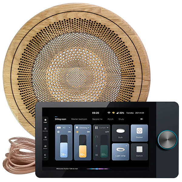 Комплект влагостойкой акустики SW Smart Home Music 2.0 Sauna — Round 