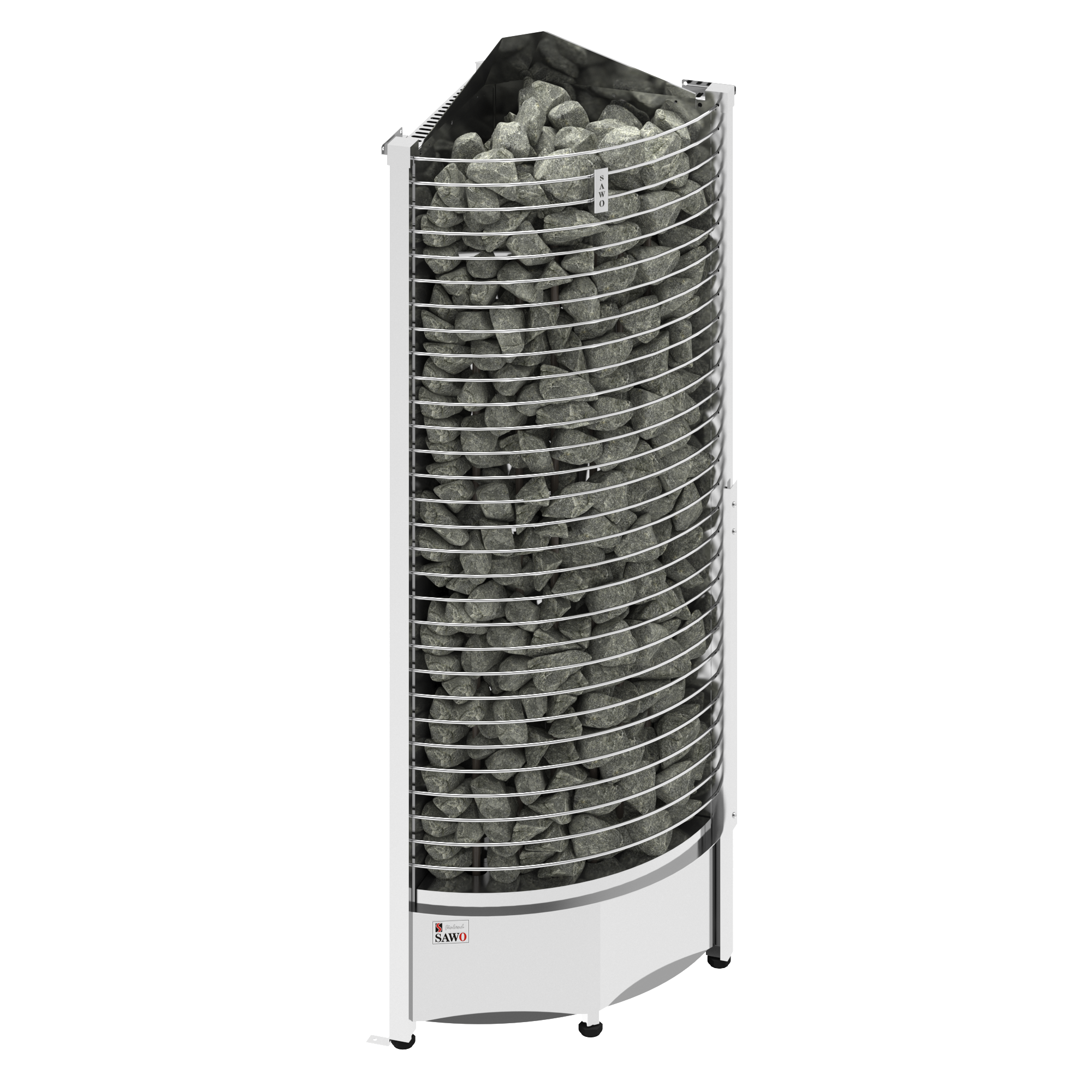 SAWO Электрическая печь TOWER TH6-80NS-CNR угловой установки, выносной пульт (пульт и блок мощности докупаются отдельно) 