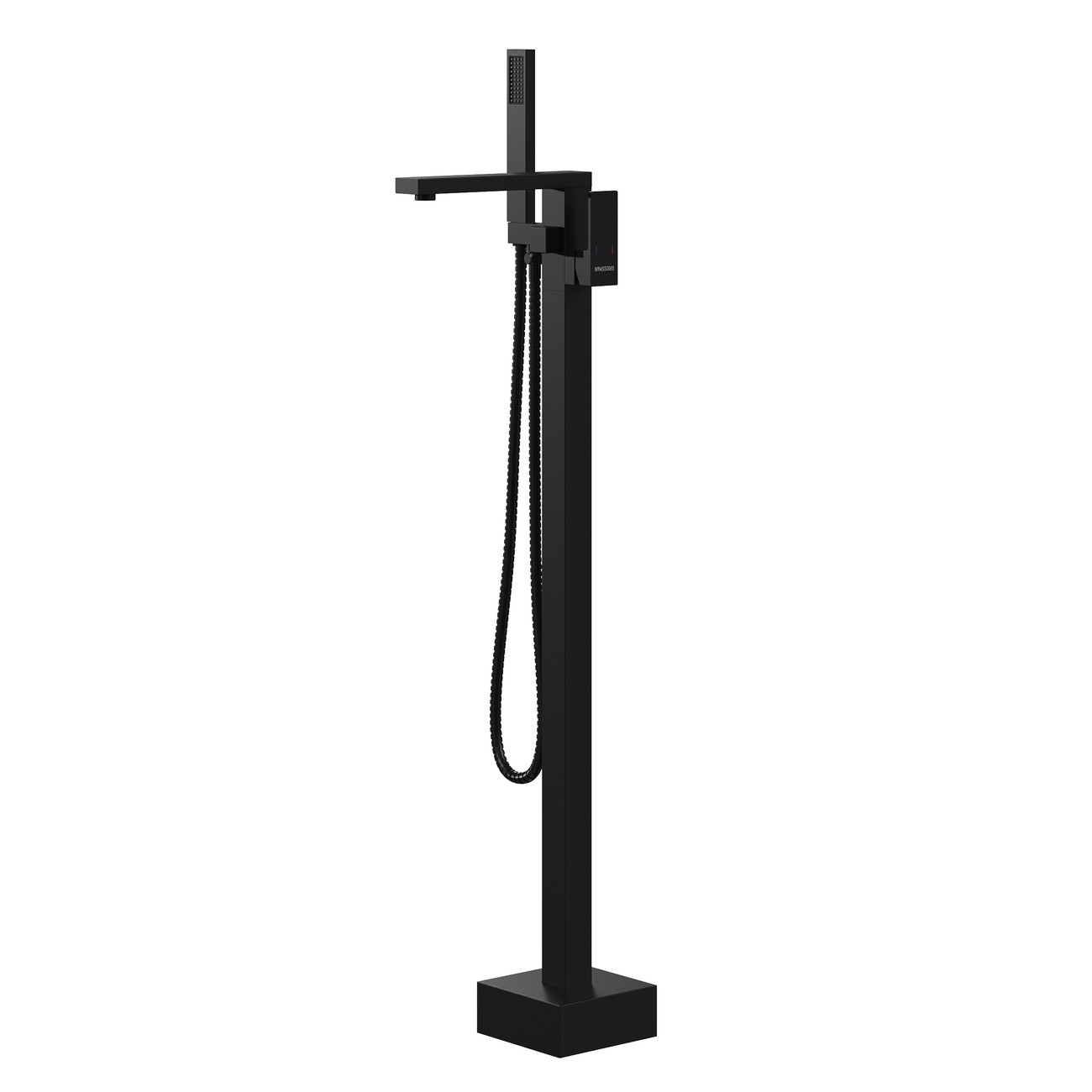 Смеситель напольный для ванны Grossman Falcon 530.K35.08.210 черный матовый,1 место 