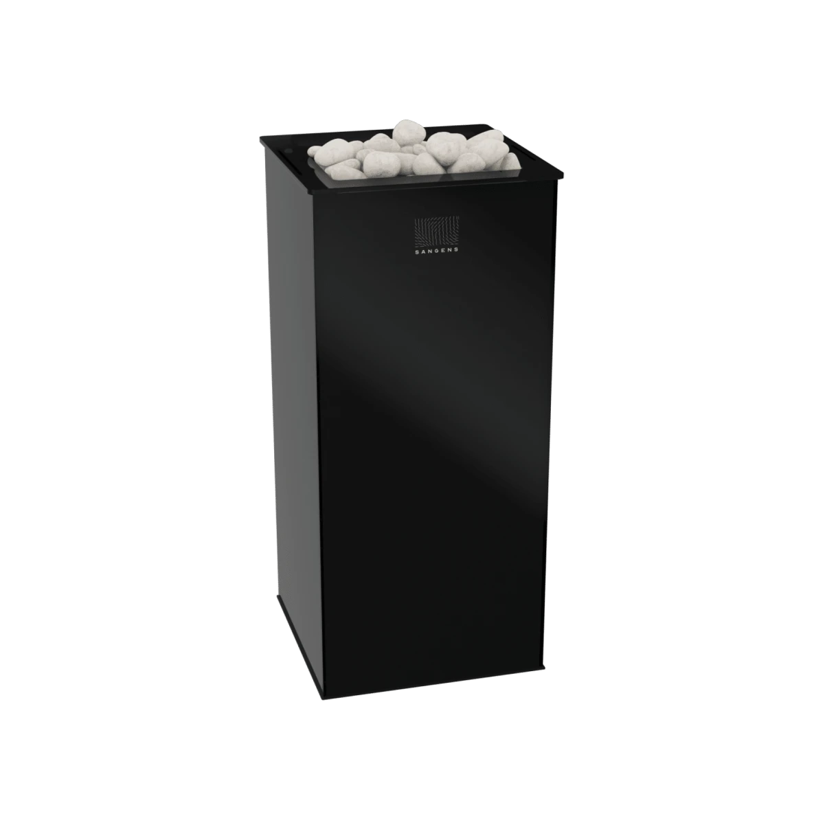 Электрическая печь для бани и сауны Sangens W20G Glass Black (Сангенс В20С Стекло черное) 