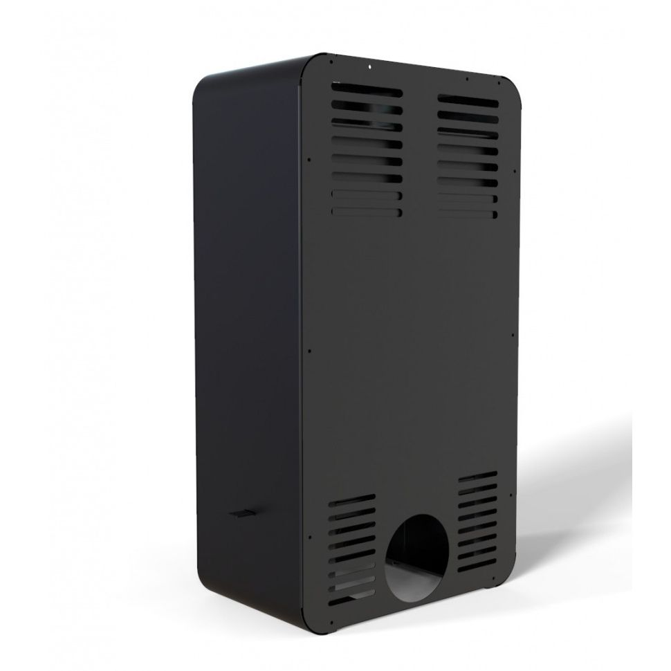 Печь камин DEFRO HOME PICO 6,6 кВт серая сталь 