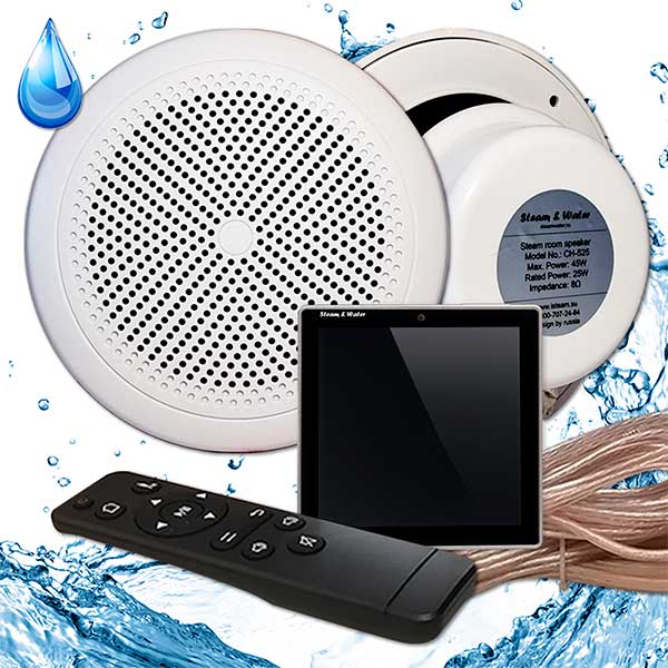 Комплект влагостойкой акустики SW 2 Black Sensor 