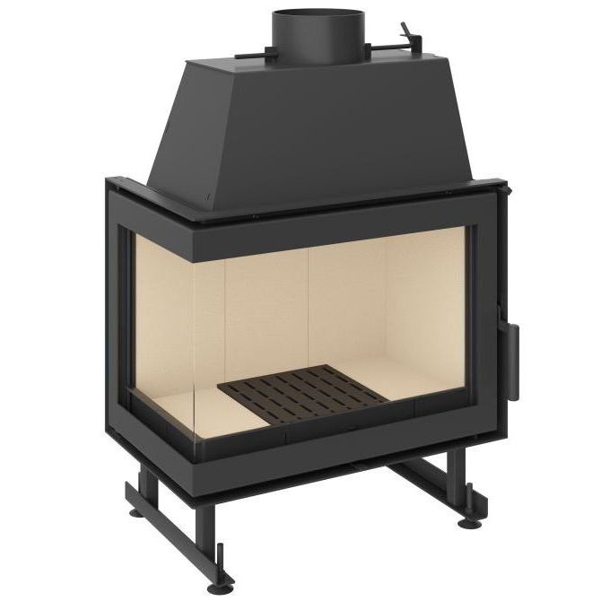 Каминная топка KFD ECO 70 L с шамотом 40 мм 