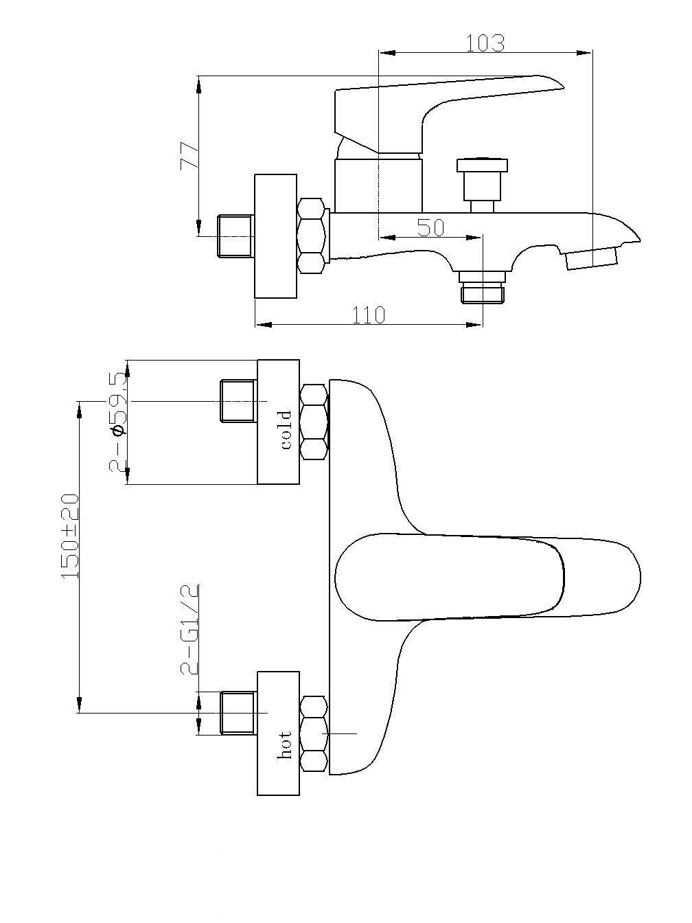 Смесители WeltWasser BONN 303 