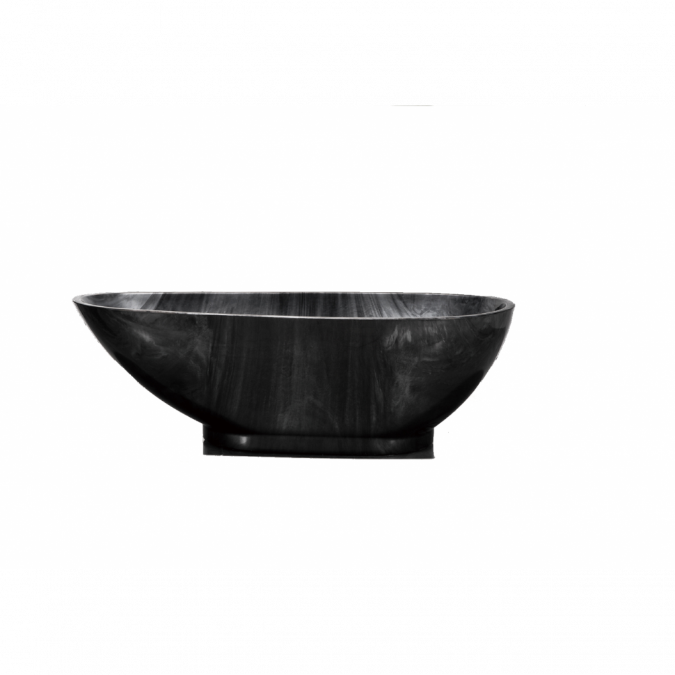 Ванна акриловая Frank F181, 12512,  180 х 85 см, цвет обсидиан 