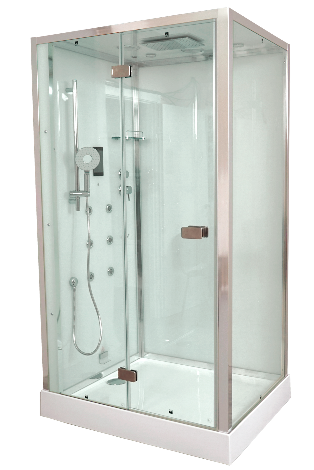 Душевая кабина Timo Premium Puro H-510L/H-510R, 90 x 120 см, левая/правая, стекло прозрачное, профиль хром 