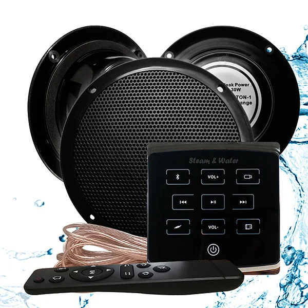 Комплект влагостойкой акустики SW 3 Black Eco Visaton 