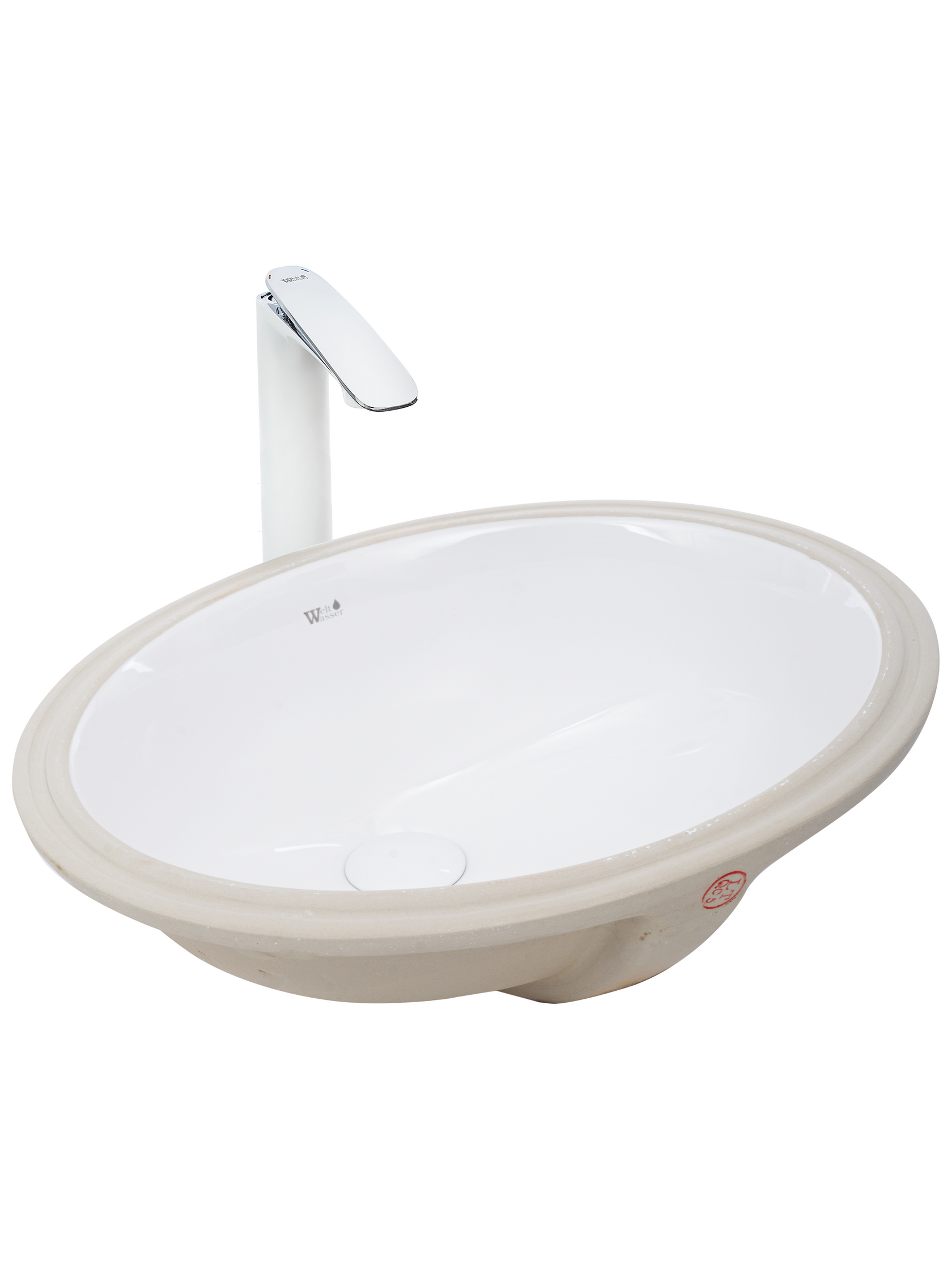 WW DEILBACH 6005 Раковина врезная 510х390х200 