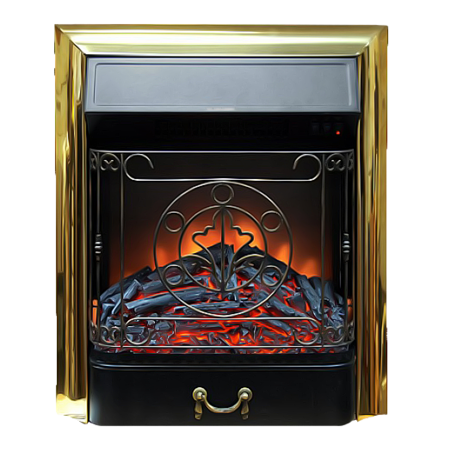 Электроочаг Glenrich Magestic black 