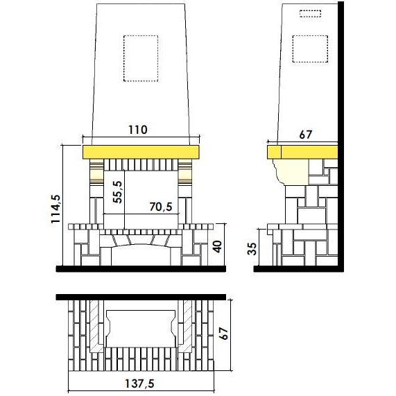 Облицовка CHAZELLES SOLO CS21 
