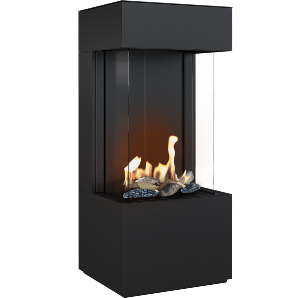Каминокомплект на газу LEO/HOME/BOX/LP/45/68/G20/C, магистральный газ 