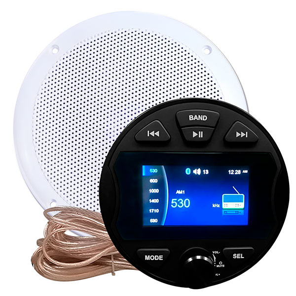 Комплект влагостойкой акустики Steam Water Aqua Music DB004 VISATON белый 