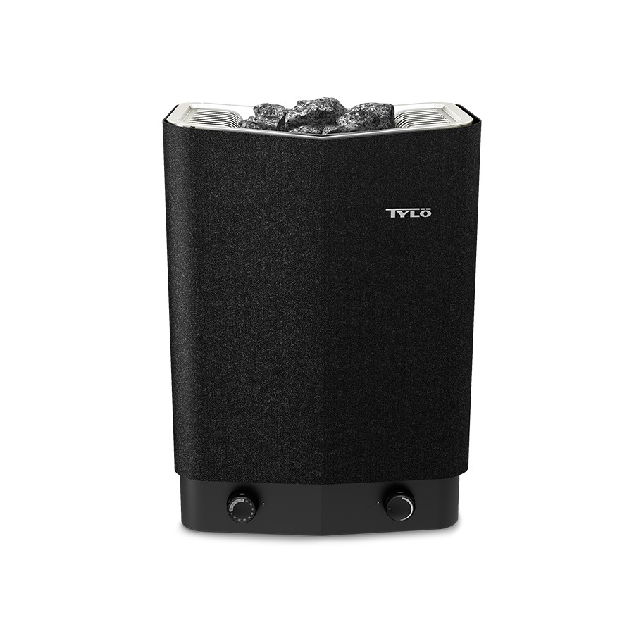 Печь для сауны TYLO Sense Sport 8 (Встроенное управление, 8 кВт, 6-12 м³, черный цвет, 20 кг камней) 