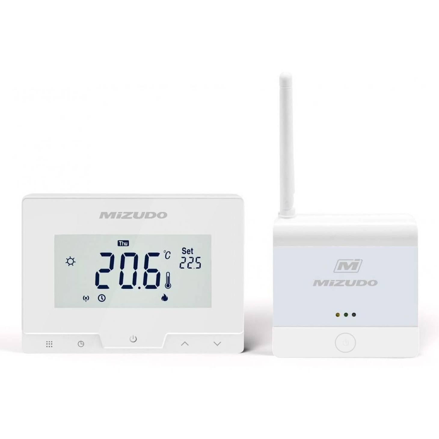 Термостат элетронный MIZUDO беспроводной с Wi-Fi управлением Т19ХWHB-7RF-A PP (TY) 