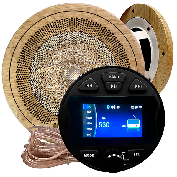 Комплект влагостойкой акустики Steam Water Aqua Music DB004 Sauna 2 