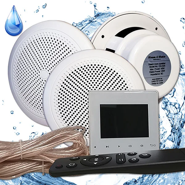 Комплект влагостойкой акустики SW 3 White Standart 
