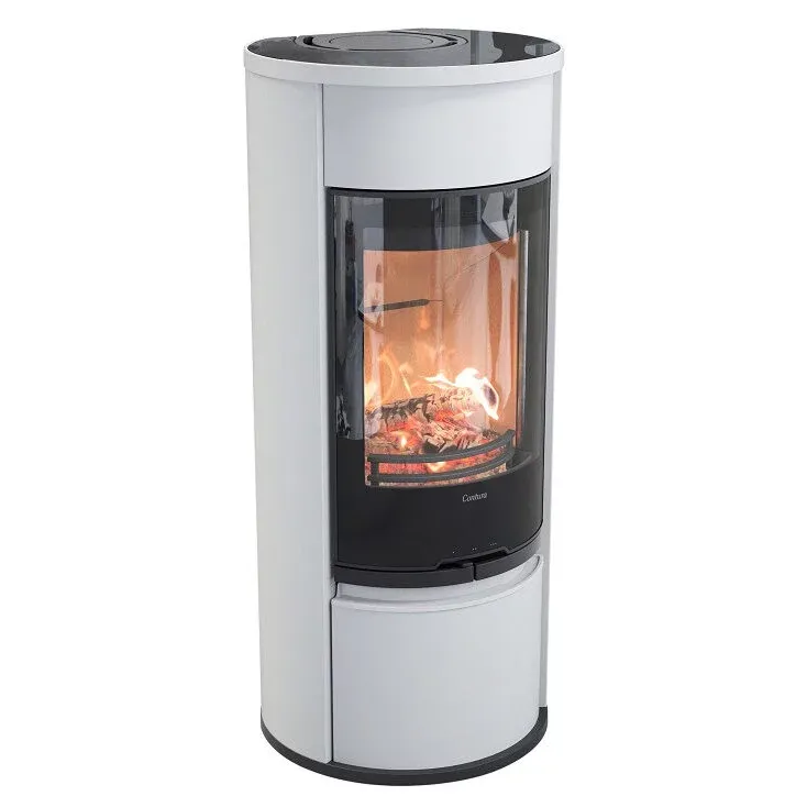 Печь камин Contura 610G:2 Style цвет белый 