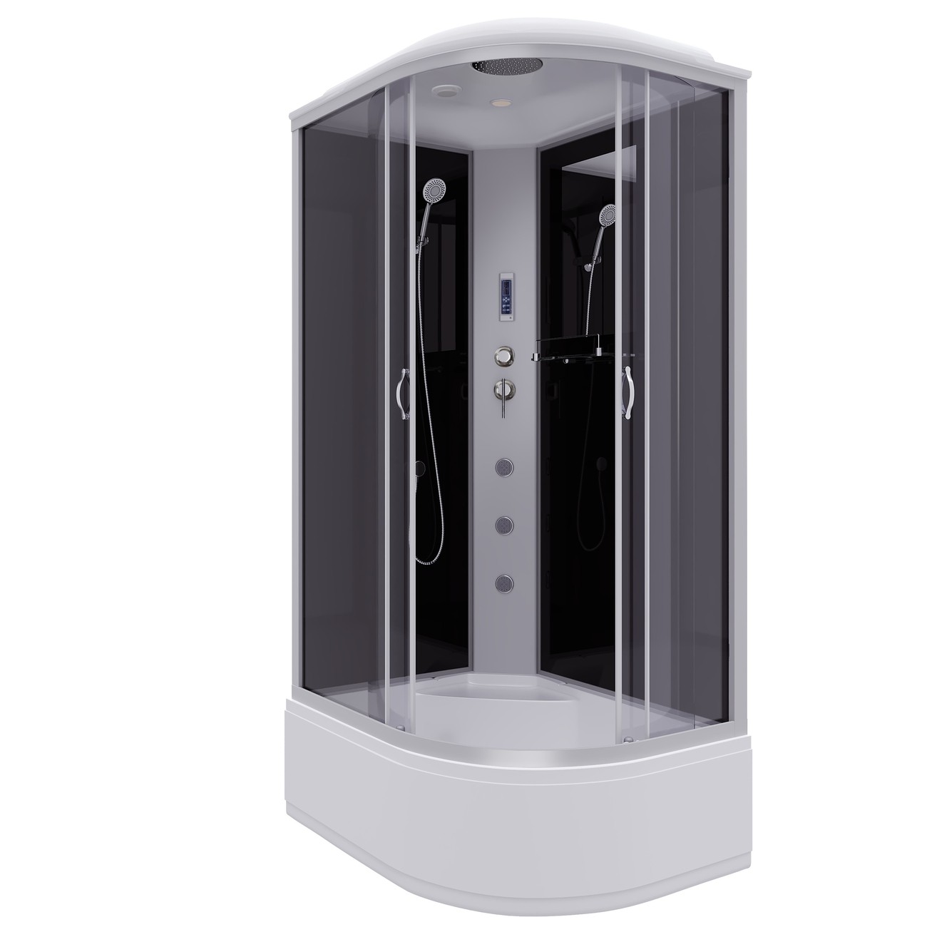 Душевая кабина Niagara Classic NG-2510-14LF (120х80х215) высокий поддон(40см),стекло тонированное,4 места 