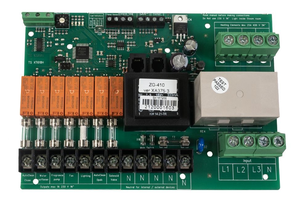 HARVIA Силовая плата для парогенератора HGS45-11 артикул ZG-410 