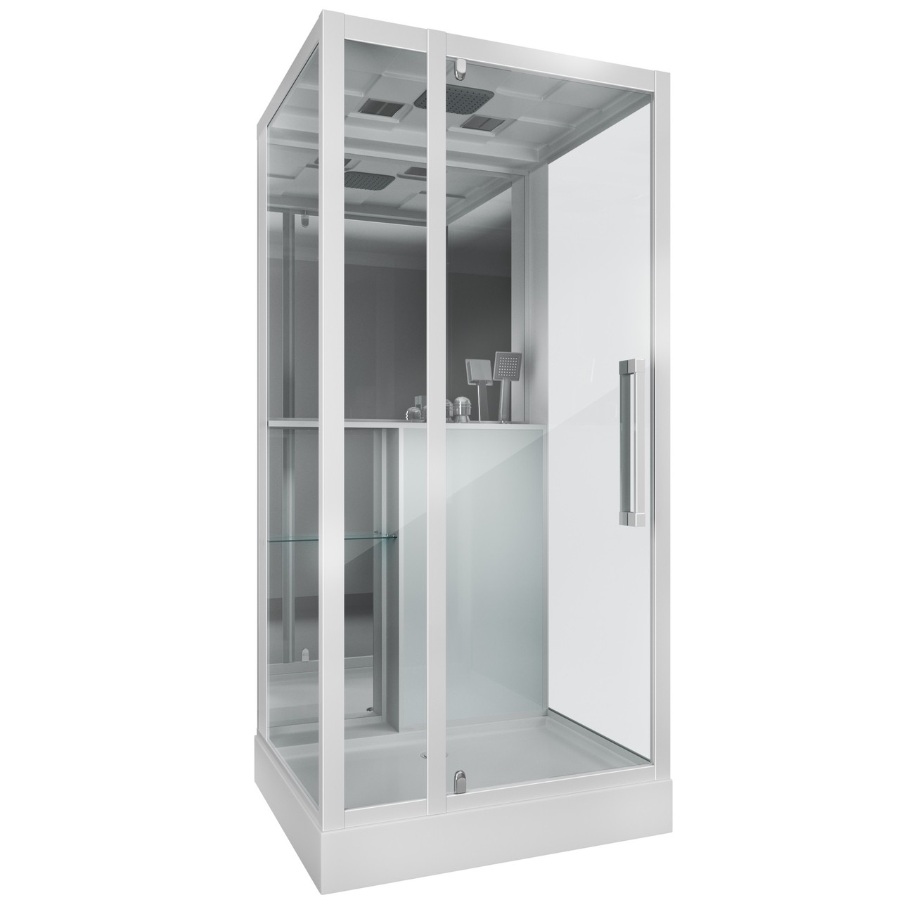 Душевая кабина Grossman 90 x 90 см, квадратная, белый, GR161 