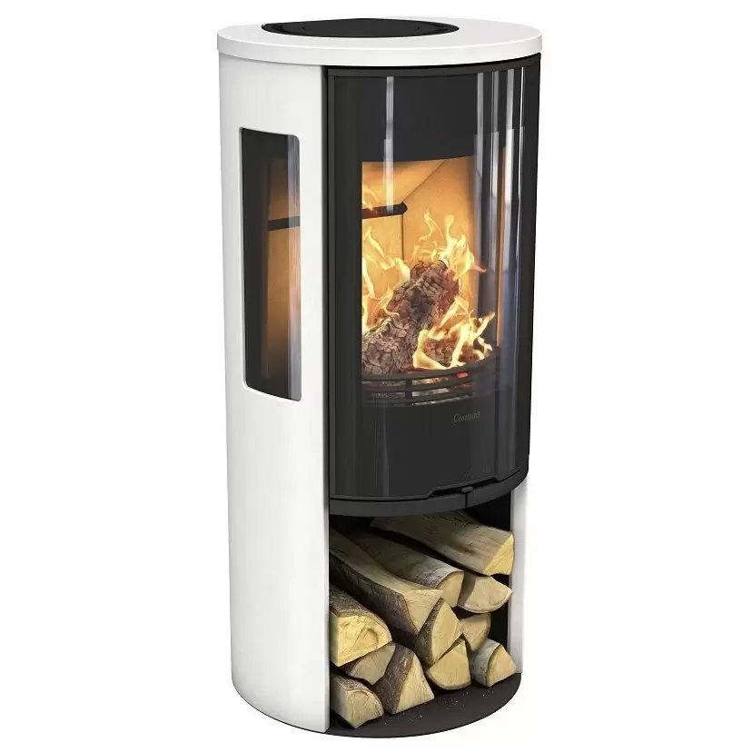 Печь камин Contura 556G:1 Style цвет белый 