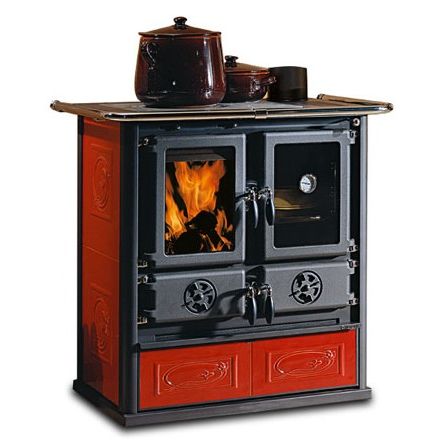 Печь La Nordica Rosetta BII Liberty BO (бордовый) 