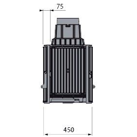 Каминная топка LCI 9 GDFS (Liseo Castiron) 