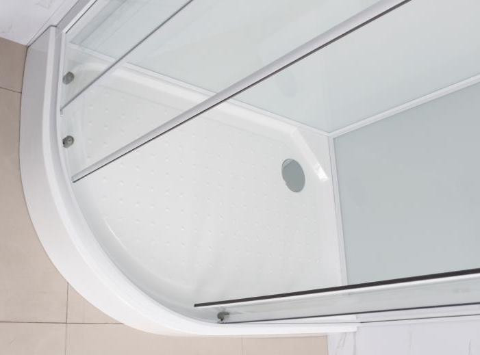 Душевая кабина Frank F412R White 120х80 см правосторонняя, 412214 
