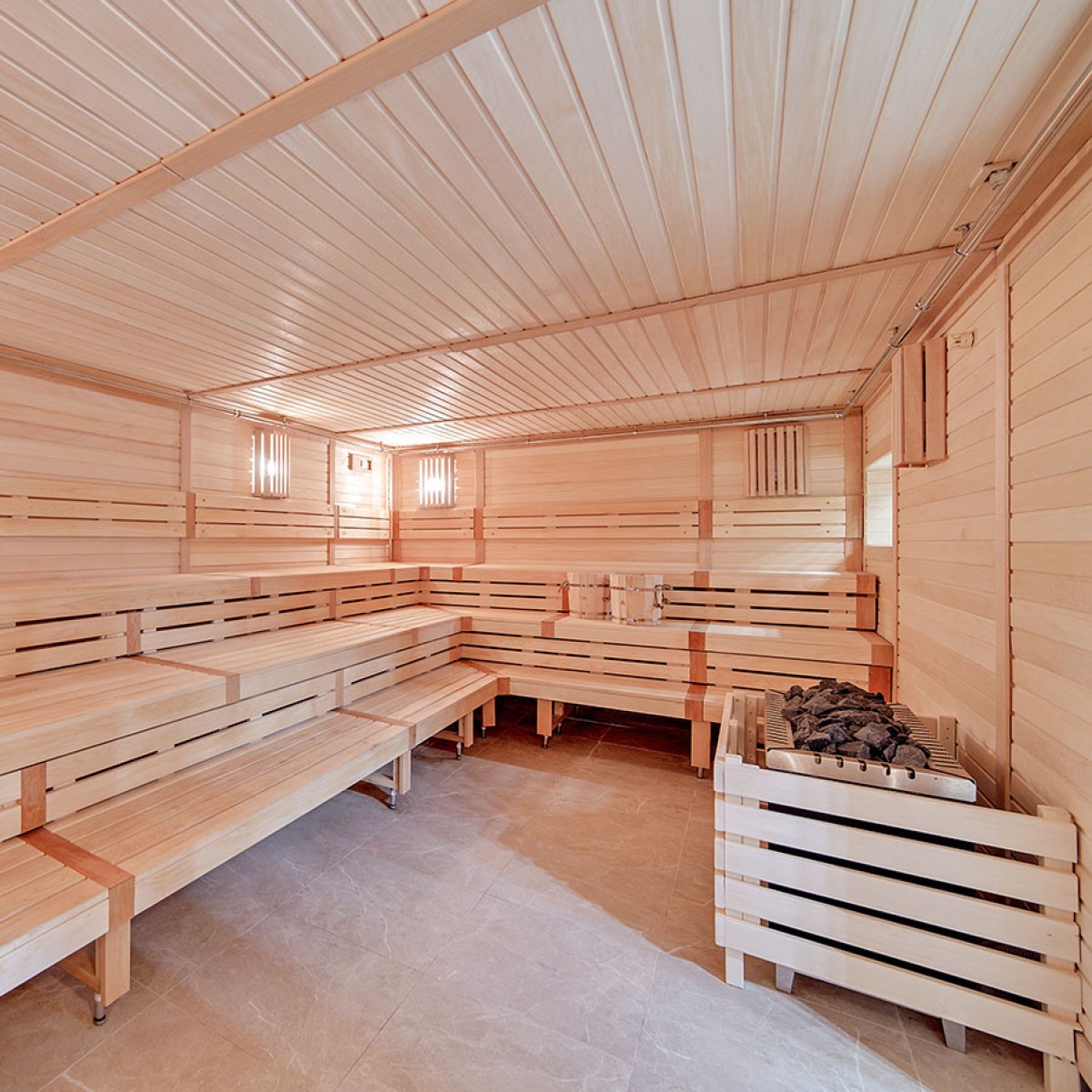 Печь для сауны Lang SAUNA-therm Тип 84, 24 кВт (32-40 м³, 35 кг камней) 