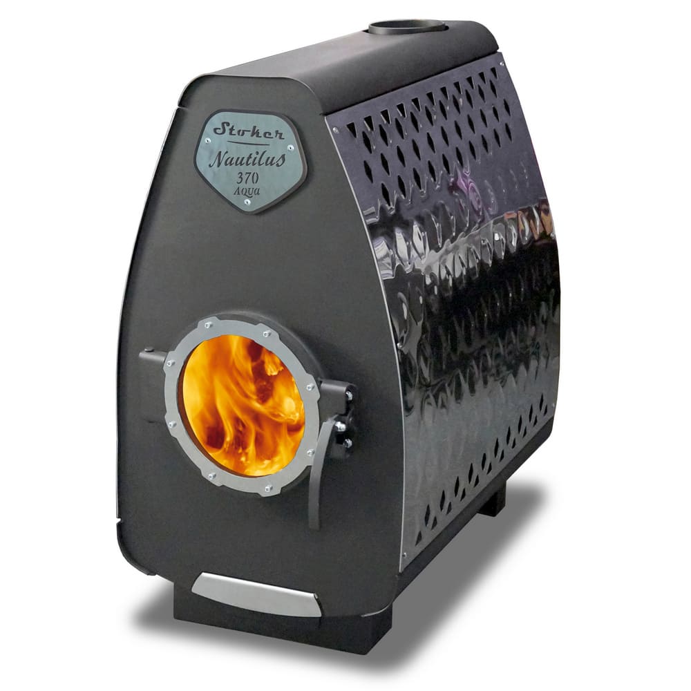 Печь камин Ермак Stoker NAUTILUS 370 AQUA 