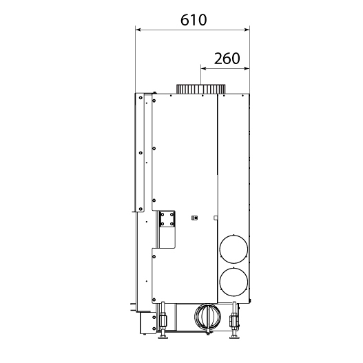 Каминная топка STAV HF 1100B 