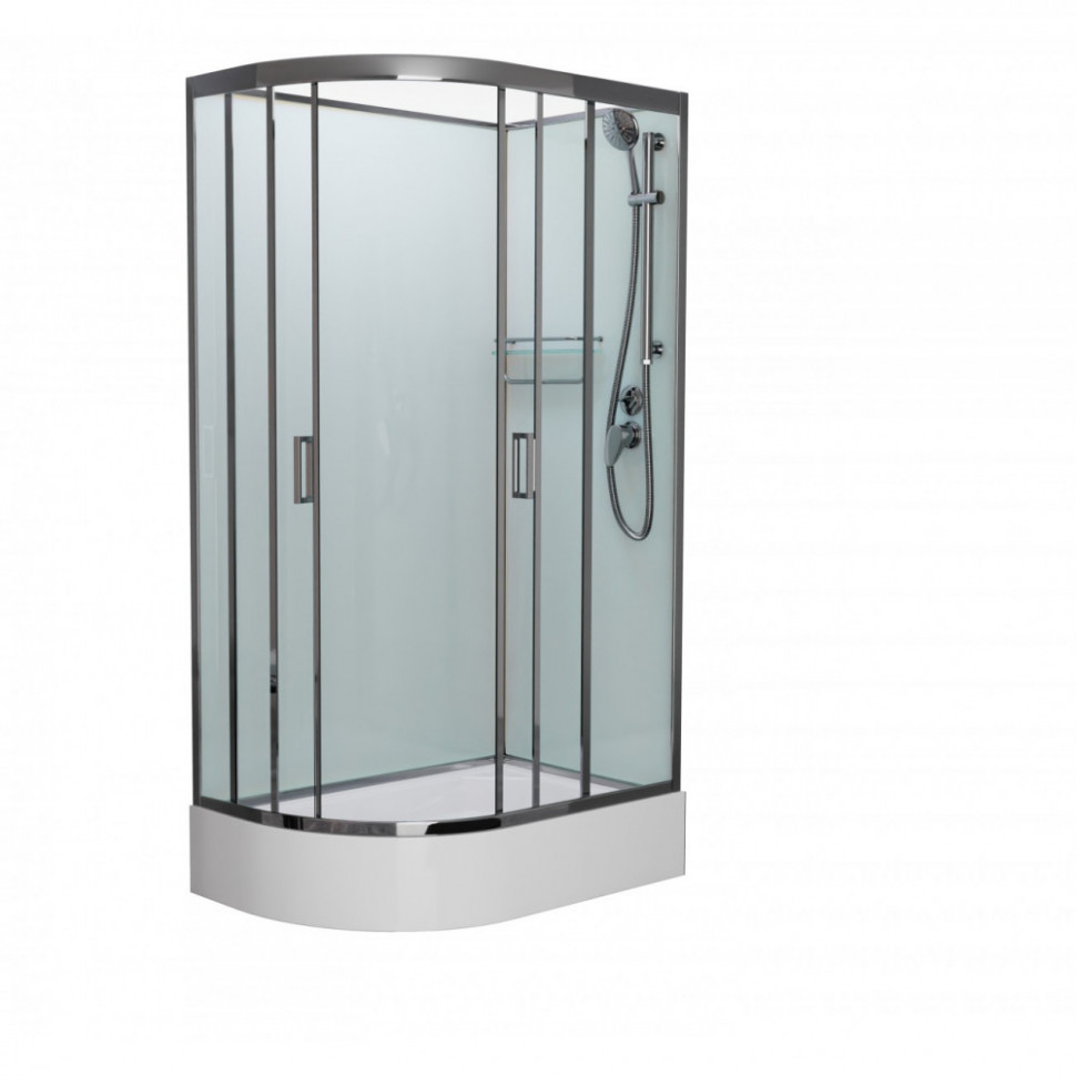 Душевая кабина Frank F412/1 R Brilliant без крыши 120x80 см, 182009 