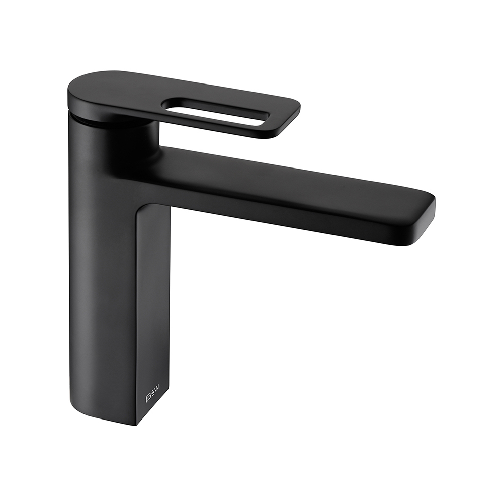Смеситель для раковины Black&White GF-7103-MB 