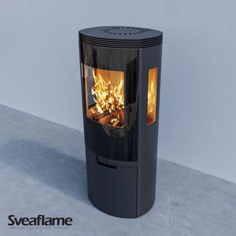 Печь камин Sveaflame Elipse 1B Elegance 