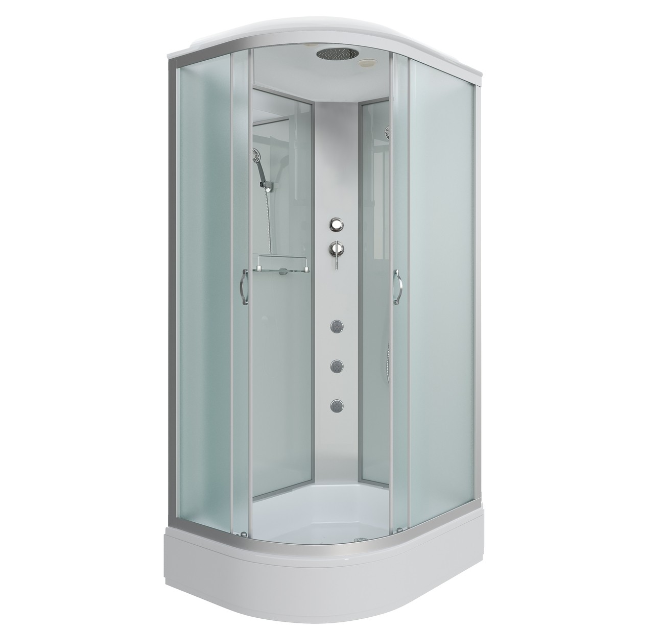 Душевая кабина Niagara Classic NG-33394-14RG (130х90х215) средний поддон(26см),стекло матовое,4 места 