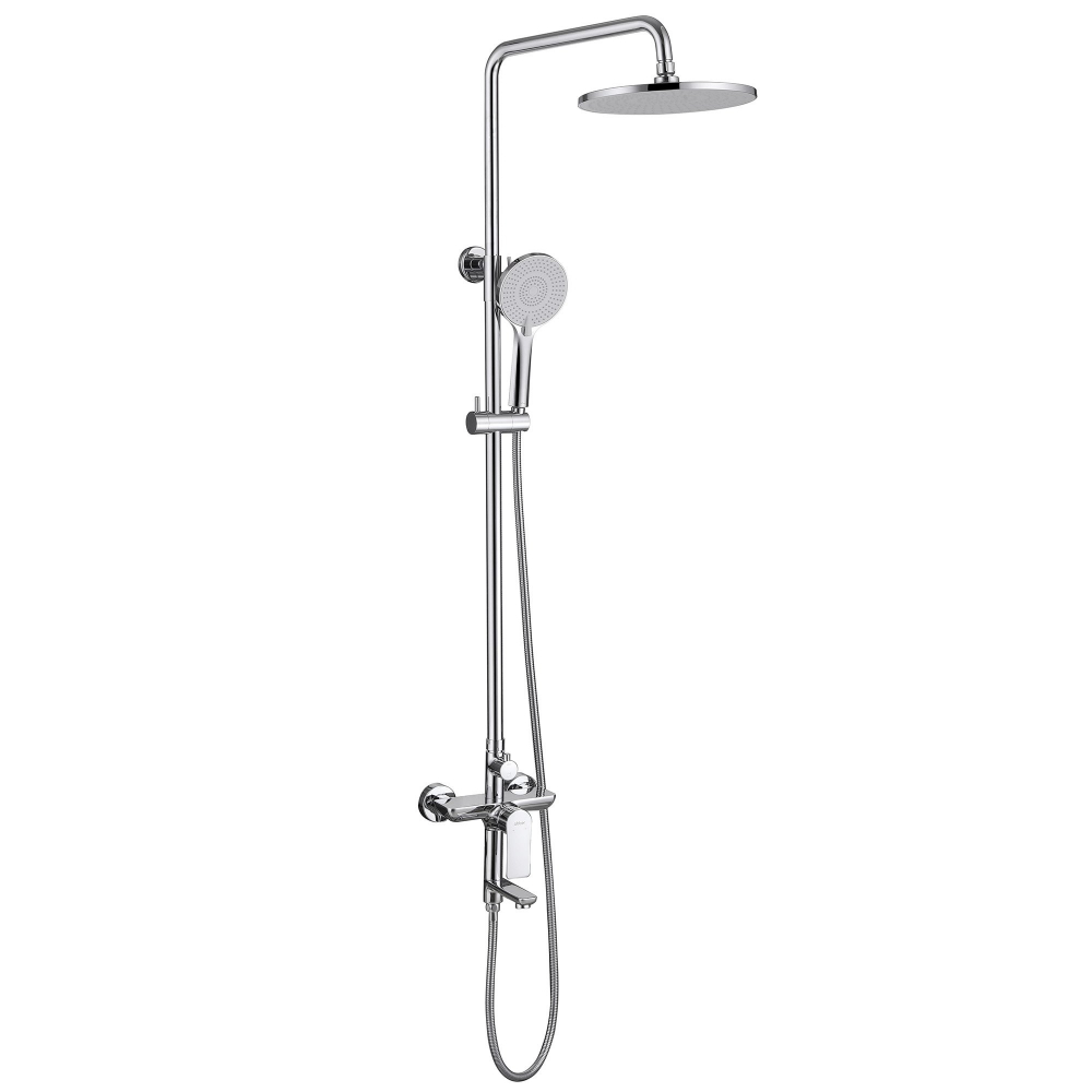 Душевая система Abber Weiss Insel AF8016N, цвет хром 