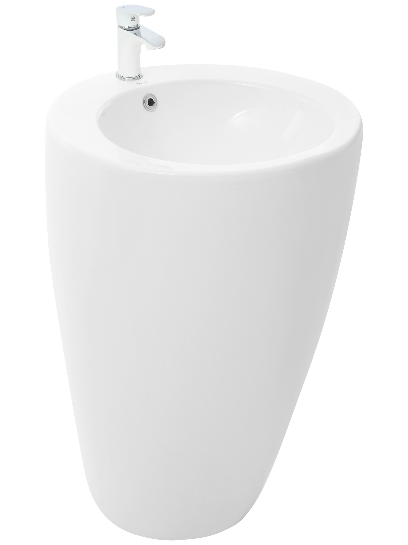 WW LEERBACH 4949 GL-WT Раковина напольная. 490х490х820 мм 