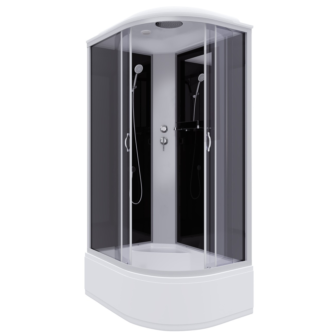 Душевая кабина Niagara Classic NG-2510-14L (120х80х215) высокий поддон(40см),стекло тонированное,4 места 