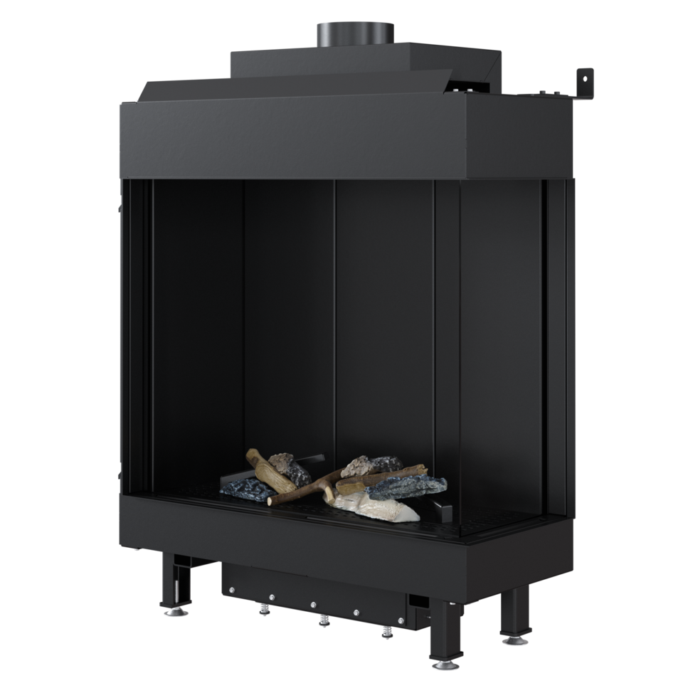Топка газовая Kratki PRO LEO/P/76/62/G20, магистральный газ 