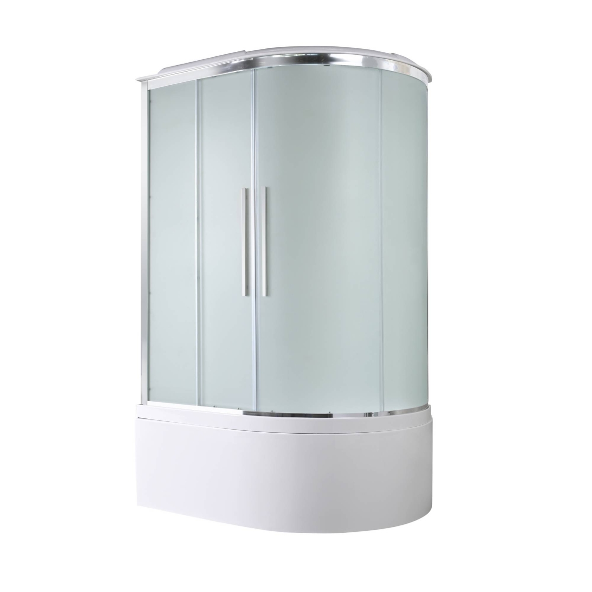 Душевая кабина AvaCan EM5812L/EM5812R 78196/78190, 120 x 80 см, с крышей, поддон высокий, левая/правая, стекло матовое, профиль хром 