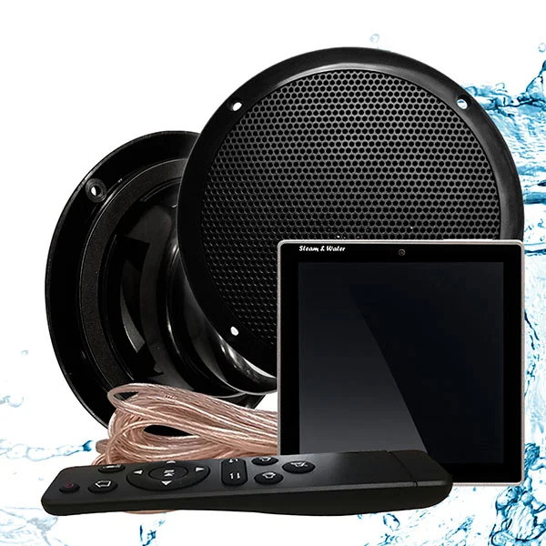 Комплект влагостойкой акустики SW 2 Black Sensor Visaton 