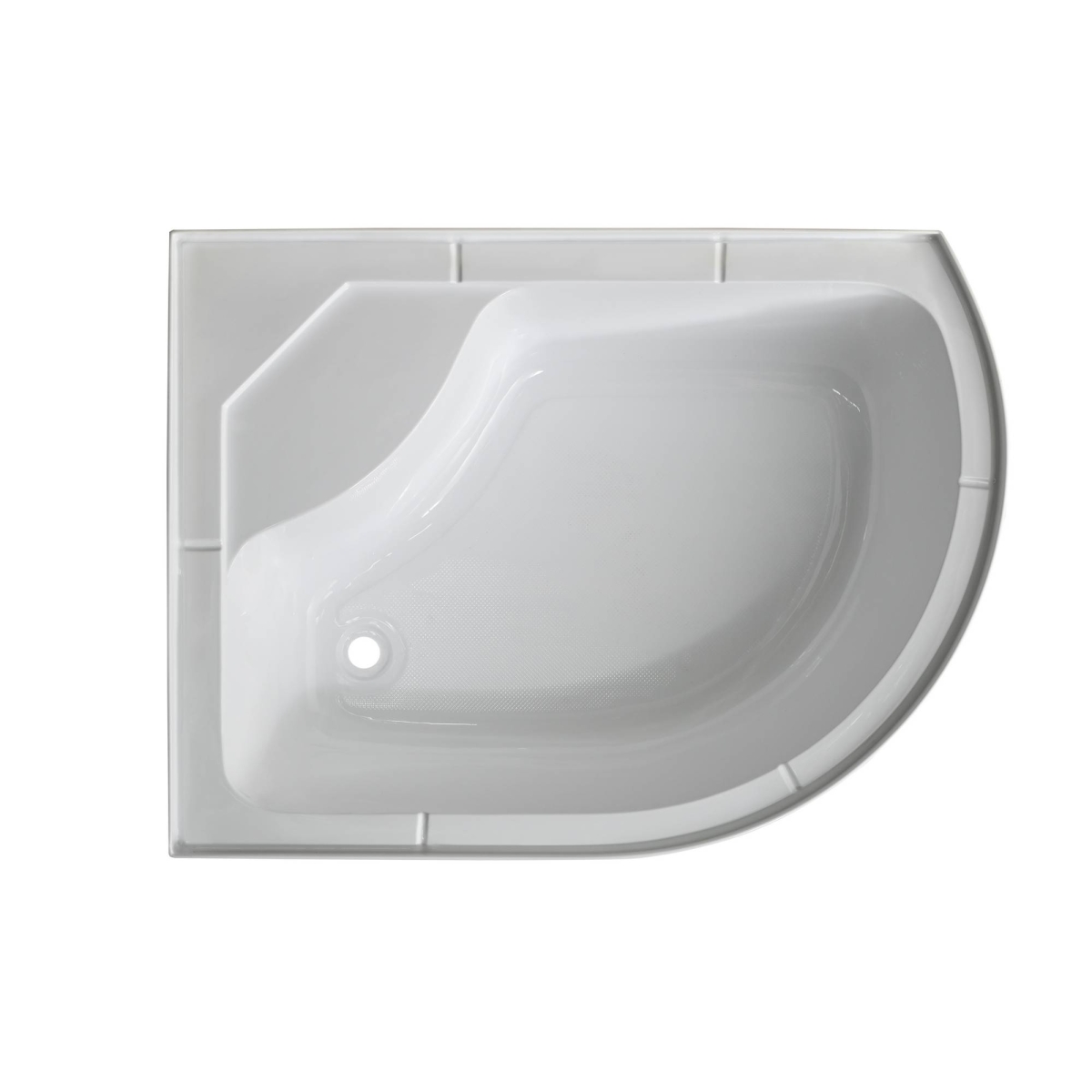 Душевая кабина AvaCan EM5812LN/EM5812RN 78197/78191, 120 x 80 см, без крыши, поддон высокий, левая/правая, стекло матовое, профиль хром 