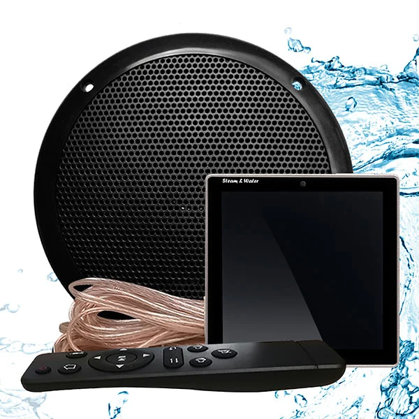 Комплект влагостойкой акустики SW 1 Black Sensor Visaton 