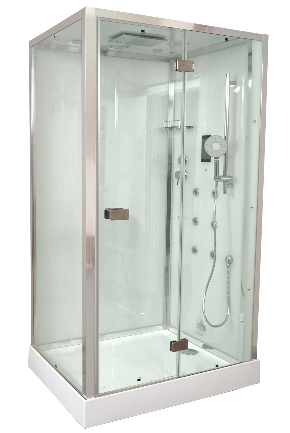 Душевая кабина Timo Premium Puro H-510L/H-510R, 90 x 120 см, левая/правая, стекло прозрачное, профиль хром 