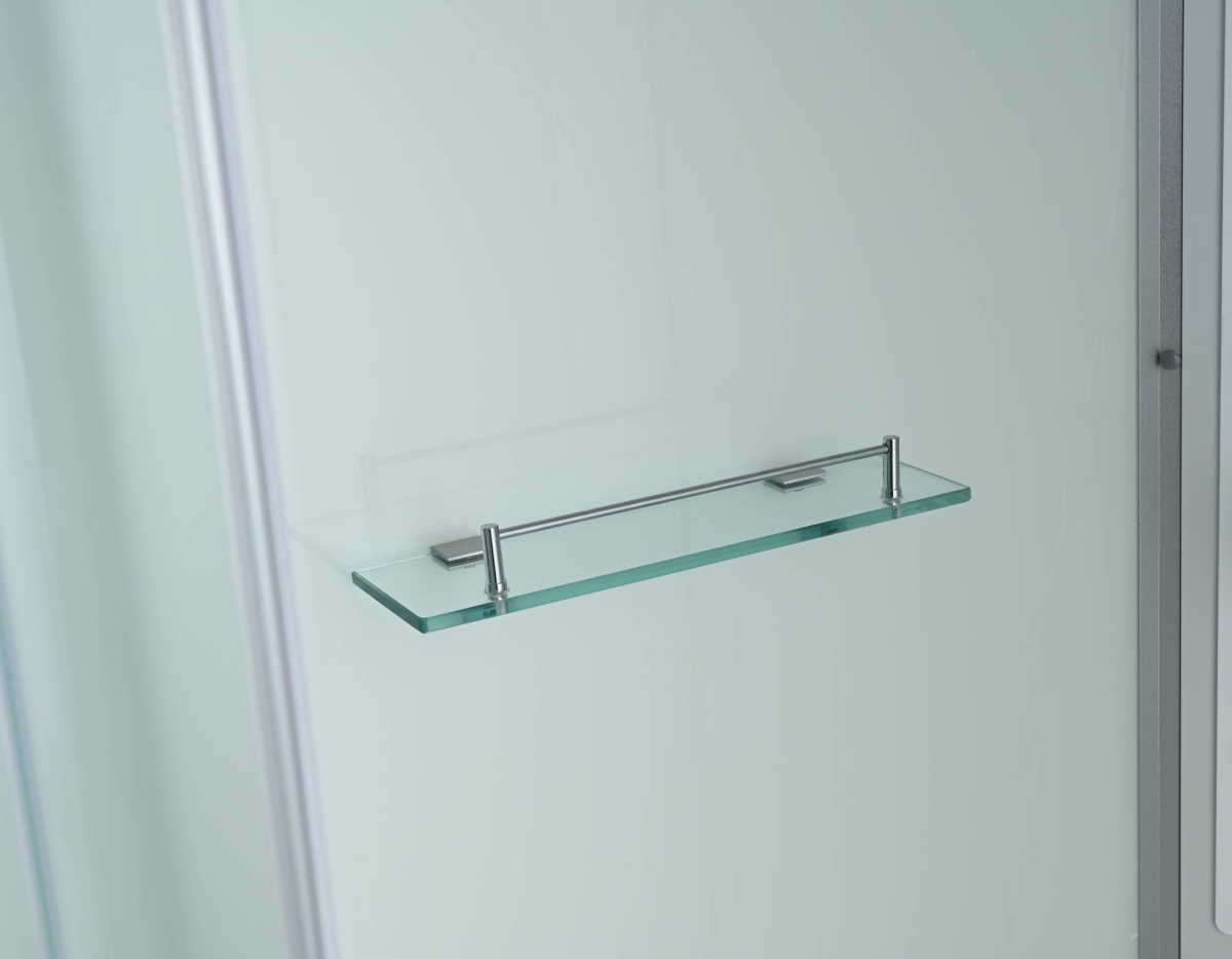 Душевая кабина AvaCan C3010N 78314, 100 x 100 см, без крыши, поддон средний, стекло матовое, профиль хром 