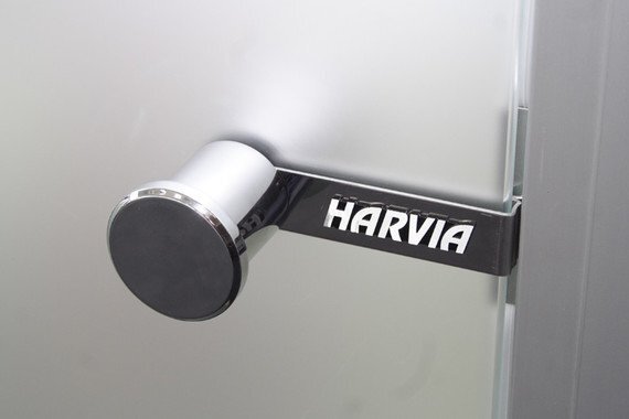 HARVIA Ручка для двери круглая с хромированным покрытием, артикул SAZ045 