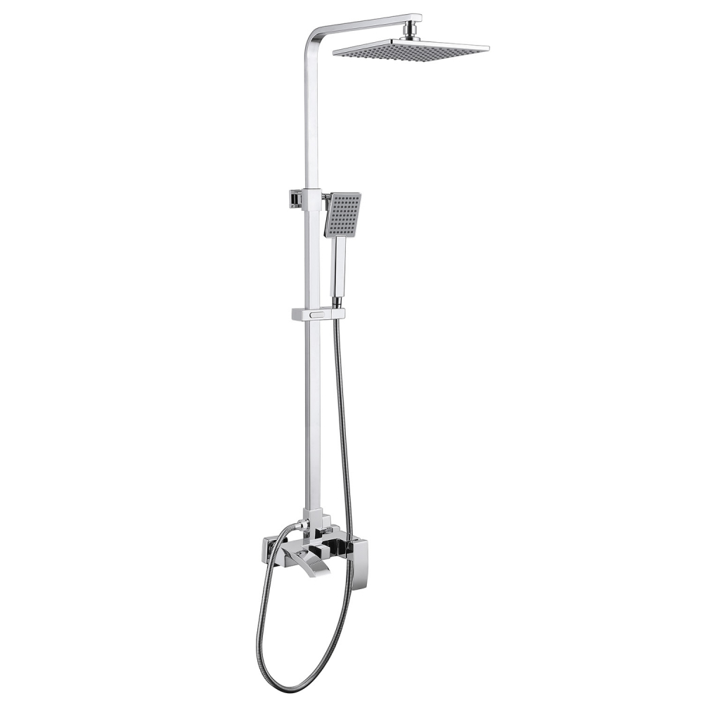Душевая система Abber Wasserfall AF8616L, хром 