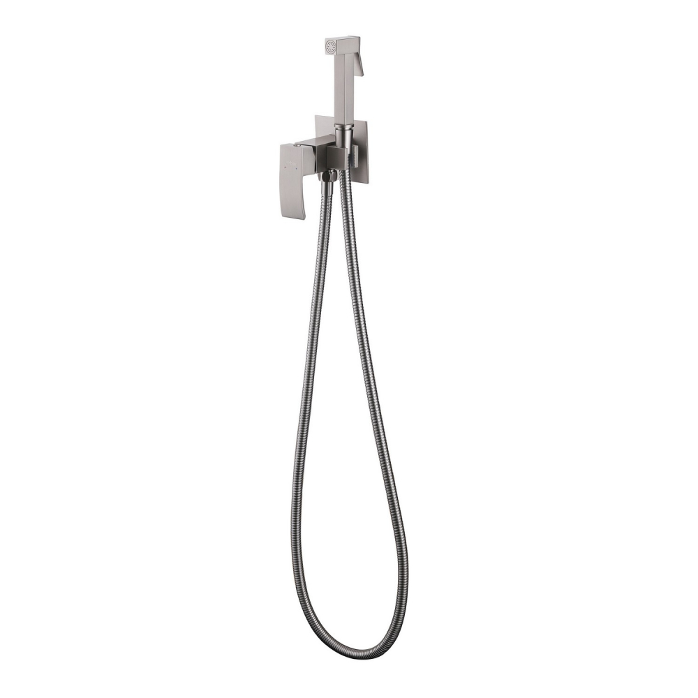 Гигиенический душ Abber Wasserfall AF8625SP, со смесителем, PVD покрытие, сатин 