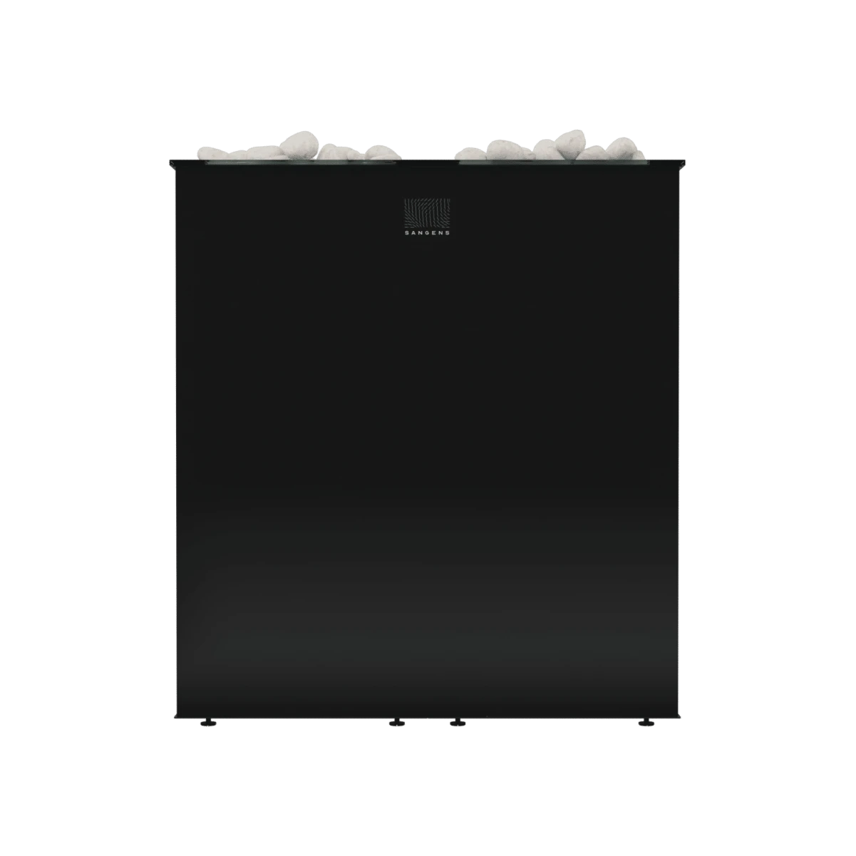 Электрическая печь для бани и сауны Sangens W30G Glass Black (Сангенс В30С Стекло черное) 